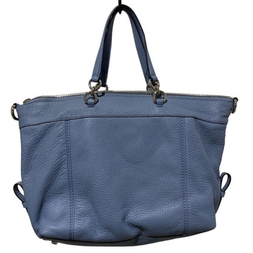 Coach Pebble Leather Lenox Satchel